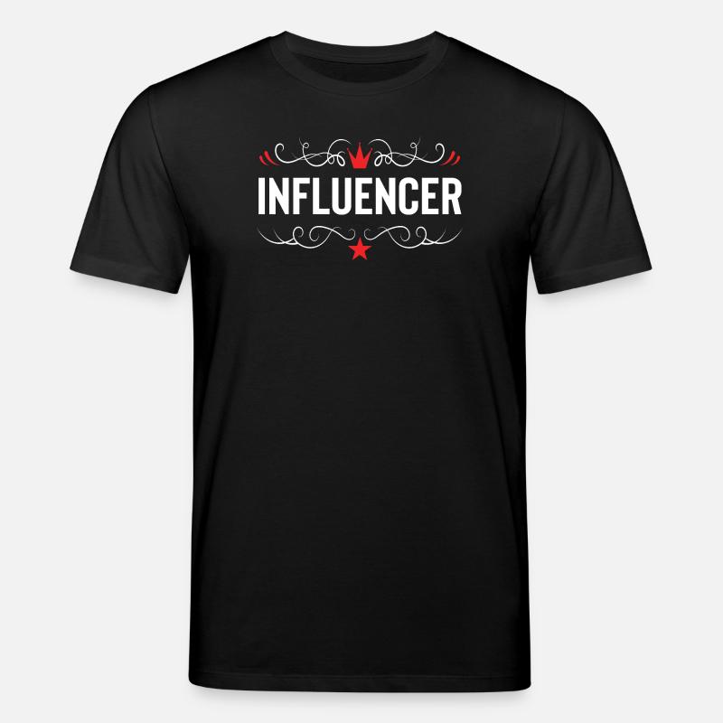 Influencer profession - Stanley/Stella CREATOR Unisex Organic T-Shirt - black