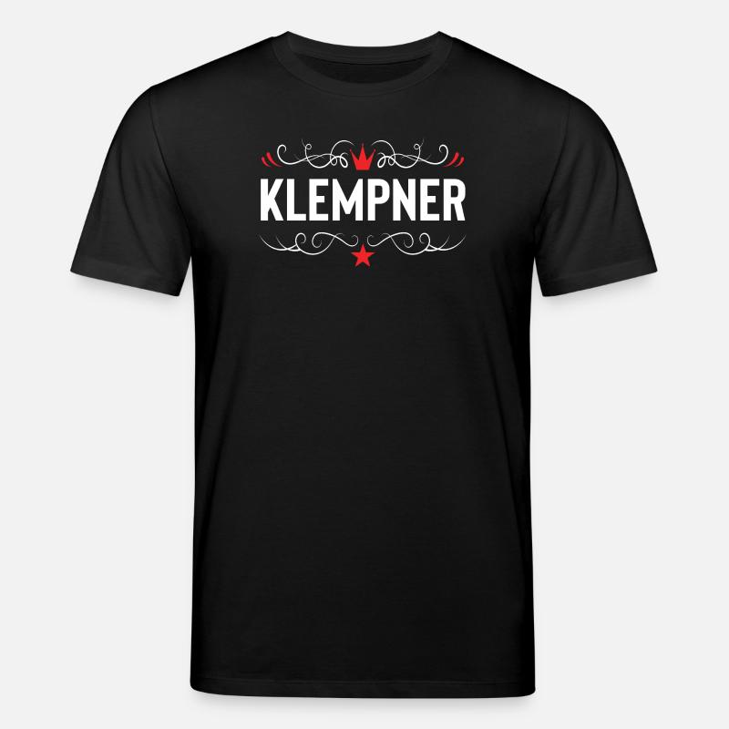 Klempner Beruf - Stanley/Stella Unisex Bio-T-Shirt CREATOR - Schwarz