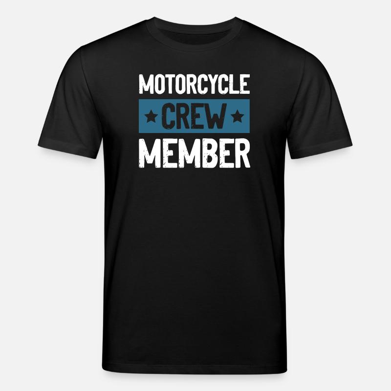 Équipe moto - T-shirt bio CREATOR Stanley/Stella Unisexe - noir