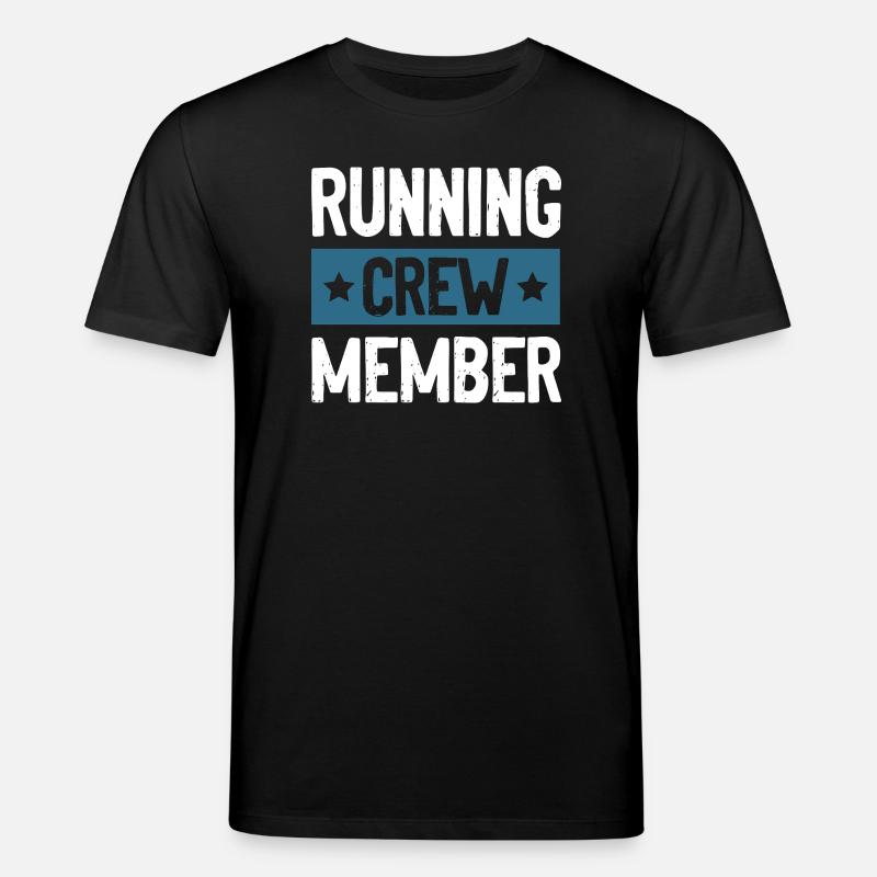 Running Crew - Stanley/Stella Unisex Bio-T-Shirt CREATOR - Schwarz
