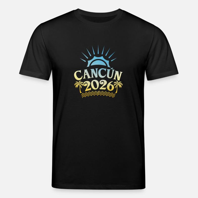 Cancun 2026 Bunt - Stanley/Stella Unisex Bio-T-Shirt CREATOR  - Schwarz