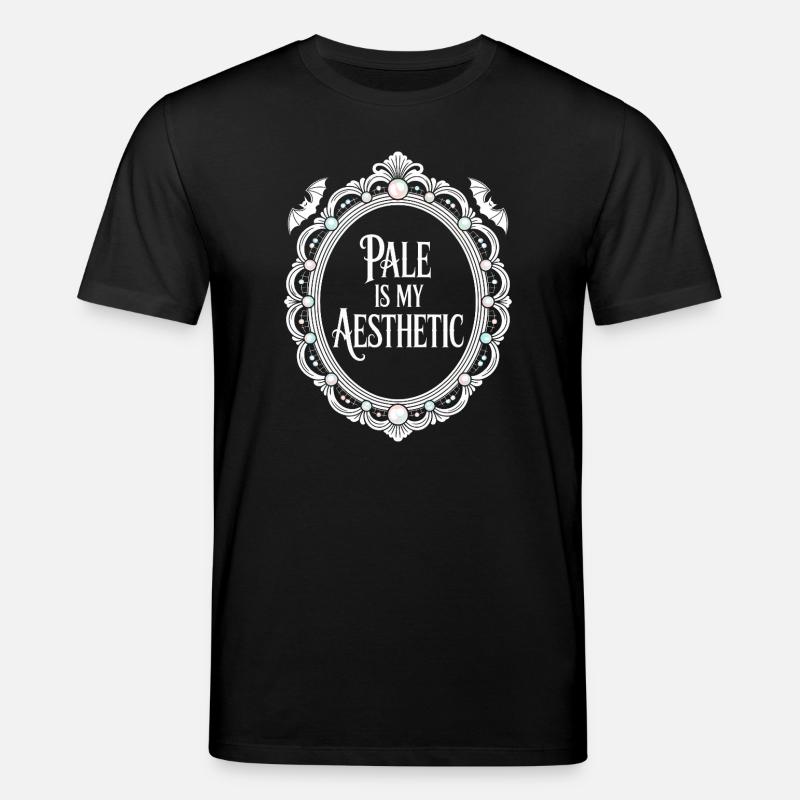 Pale Aesthetic Frame Typografie - Stanley/Stella Unisex Bio-T-Shirt CREATOR  - Schwarz
