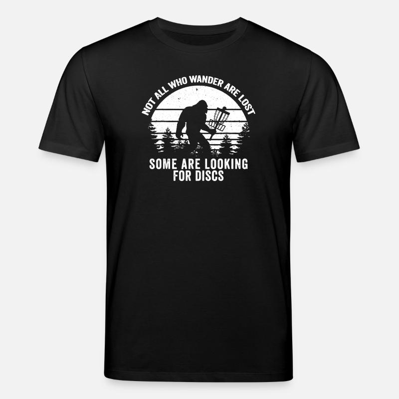 Sasquatch Chasseur de Disques - T-shirt bio CREATOR Stanley/Stella Unisexe - noir