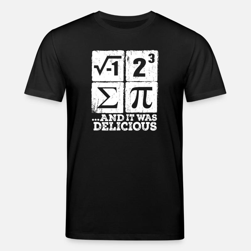 Pi, i et Sigma : Maths délicieuses - T-shirt bio CREATOR Stanley/Stella Unisexe - noir