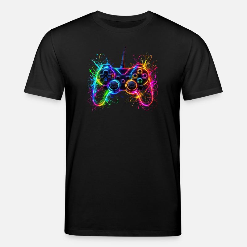 Gaming Controller Gamer - Stanley/Stella CREATOR Unisex Organic T-Shirt - black