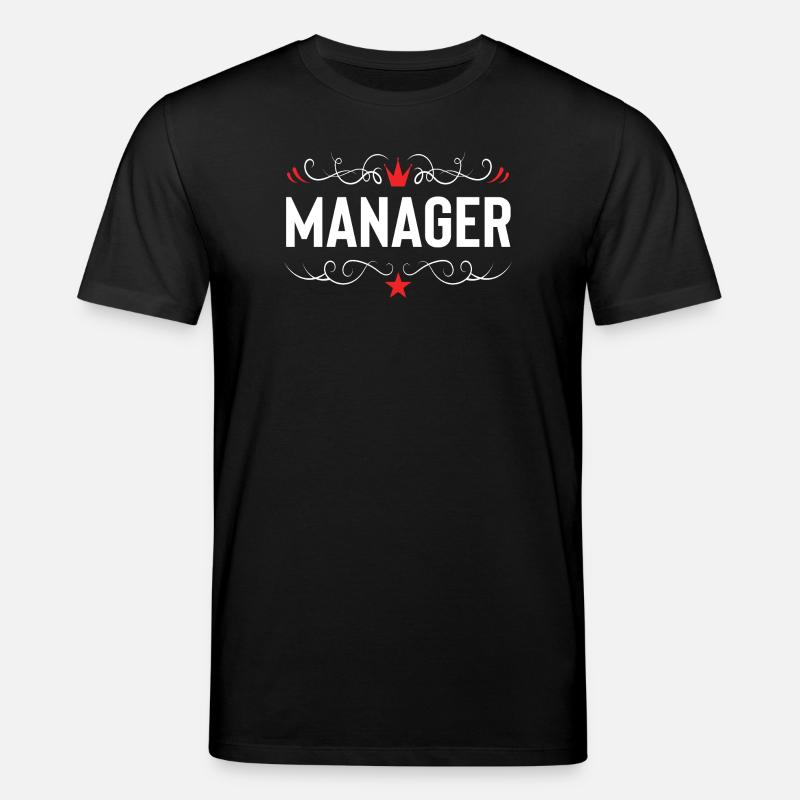 Manager Profession - Stanley/Stella CREATOR Unisex Organic T-Shirt - black