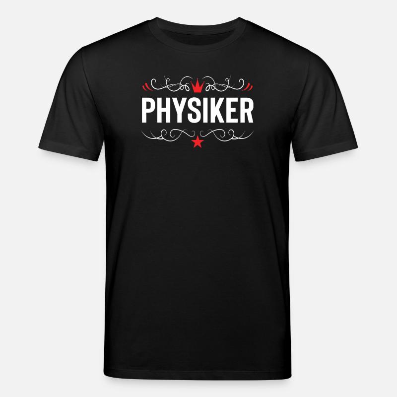 Physiker Beruf - Stanley/Stella Unisex Bio-T-Shirt CREATOR - Schwarz