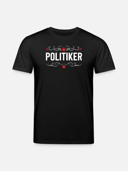 Politiker Beruf - Stanley/Stella Unisex Bio-T-Shirt CREATOR  - Schwarz
