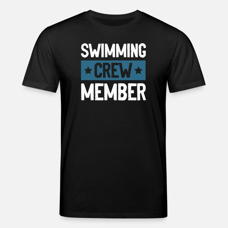 Swimming Crew - Stanley/Stella Unisex Bio-T-Shirt CREATOR  - Schwarz