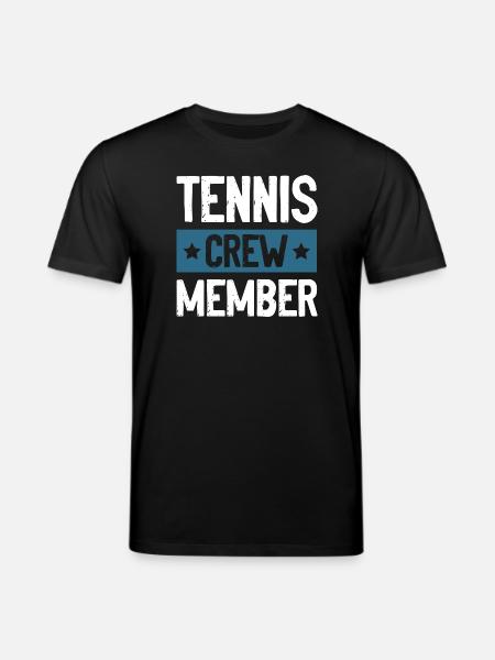 Équipe de tennis - T-shirt bio CREATOR Stanley/Stella Unisexe - noir
