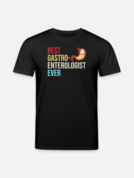 Gastroenterology - Stanley/Stella CREATOR Unisex Organic T-Shirt - black