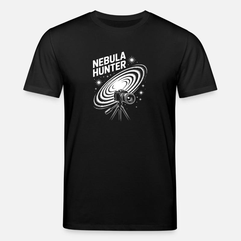 Télescope cosmique Nebula Hunter - T-shirt bio CREATOR Stanley/Stella Unisexe - noir