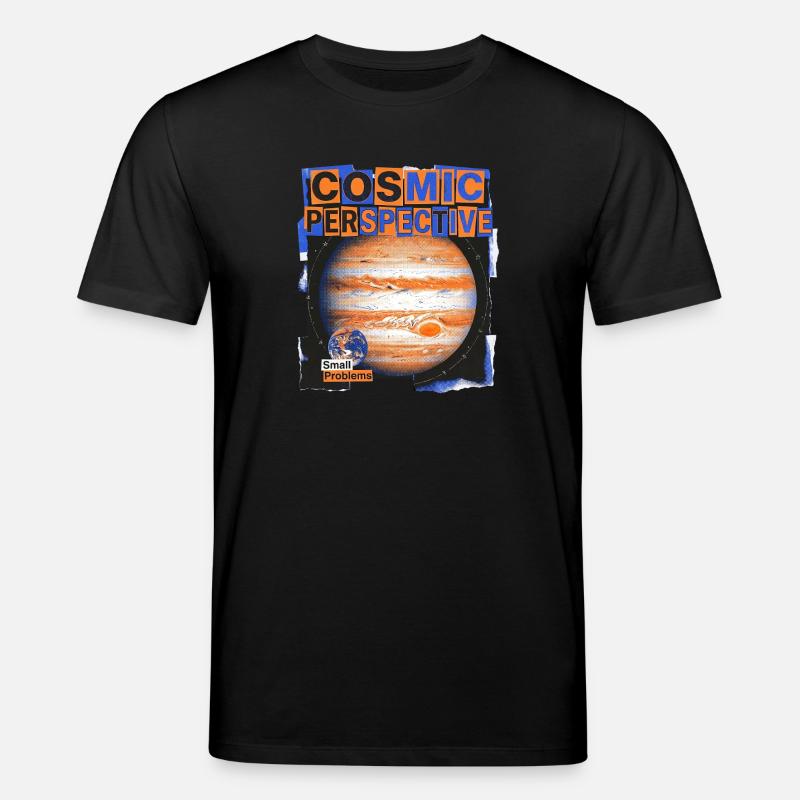 Perspective cosmique - T-shirt bio CREATOR Stanley/Stella Unisexe - noir