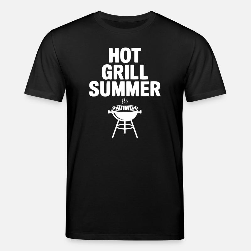 Hot Grill Summer - Stanley/Stella Unisex Bio-T-Shirt CREATOR  - Schwarz