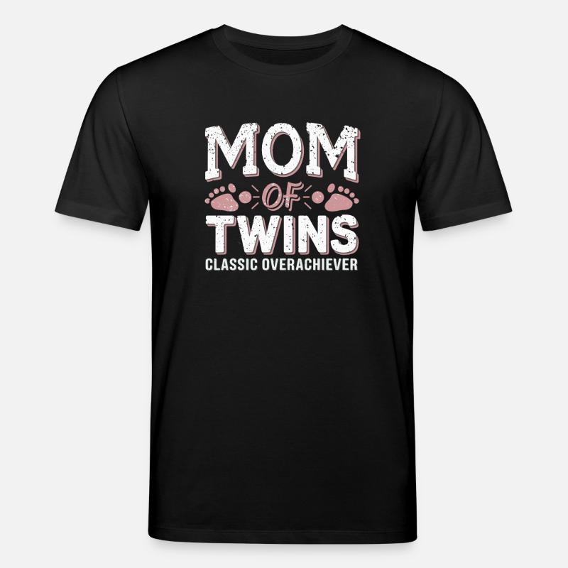 Maman de jumeaux – Classique surdouée - T-shirt bio CREATOR Stanley/Stella Unisexe - noir
