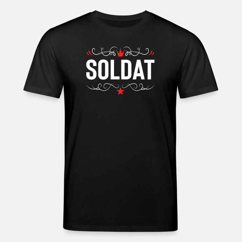 Profession de soldat - T-shirt bio CREATOR Stanley/Stella Unisexe - noir