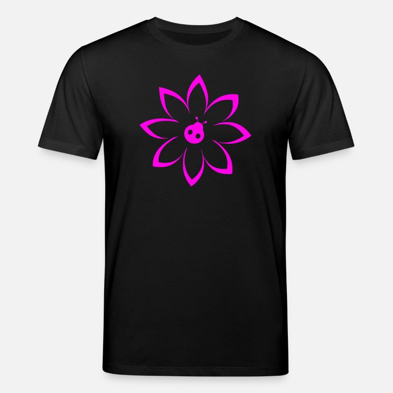 Flower - Stanley/Stella CREATOR Unisex Organic T-Shirt - black
