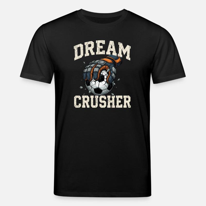 Soccer Dream Crusher - Stanley/Stella Unisex Bio-T-Shirt CREATOR  - Schwarz
