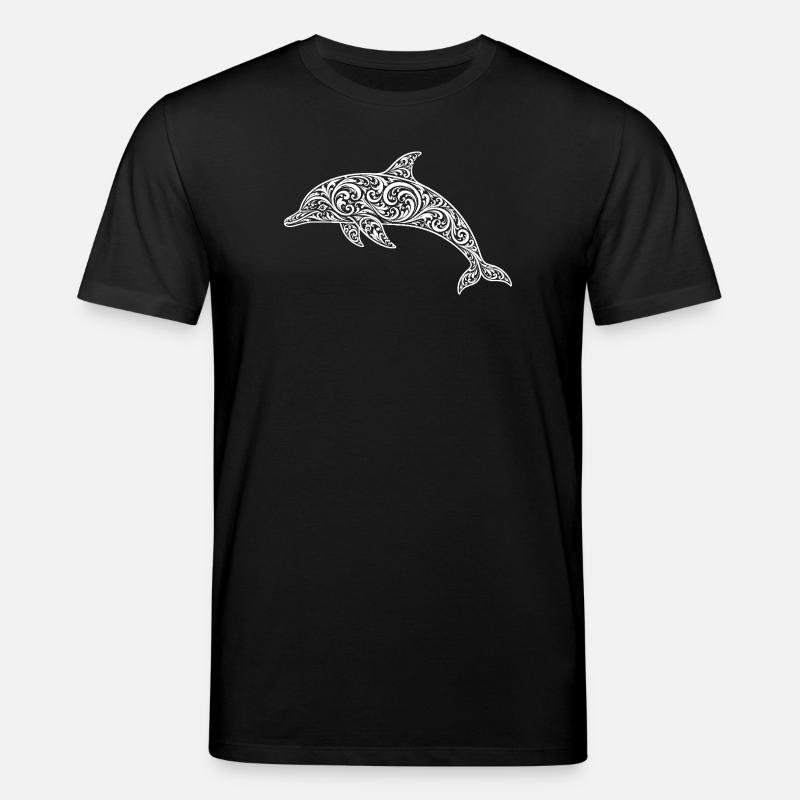 Delfin - Stanley/Stella Unisex Bio-T-Shirt CREATOR - Schwarz