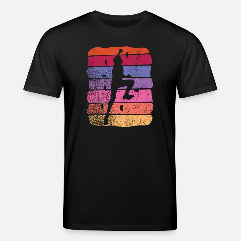 Bloc de bloc de Boulderer - T-shirt bio CREATOR Stanley/Stella Unisexe - noir