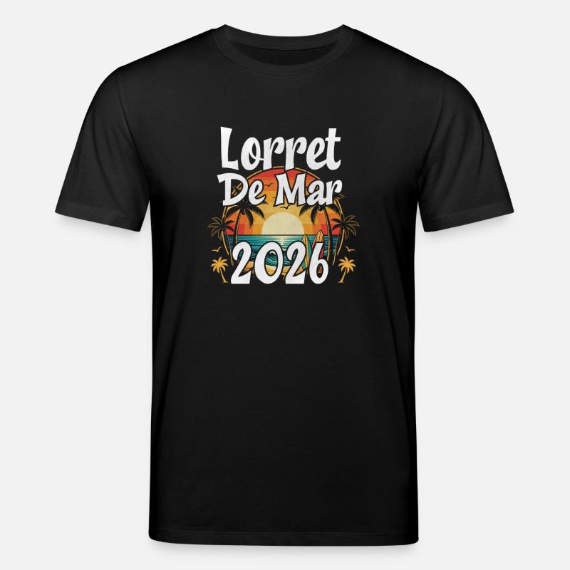 Lloret De Mar 2026 - Stanley/Stella Unisex Bio-T-Shirt CREATOR  - Schwarz