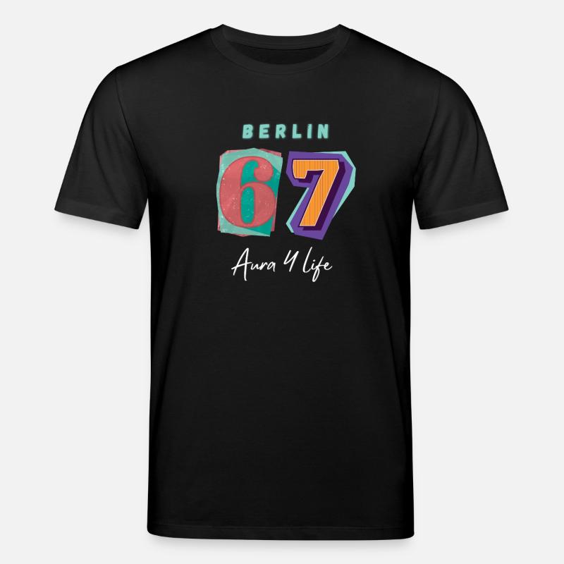 Berlin_67_Aura_4_Life - Stanley/Stella Unisex Bio-T-Shirt CREATOR - Schwarz