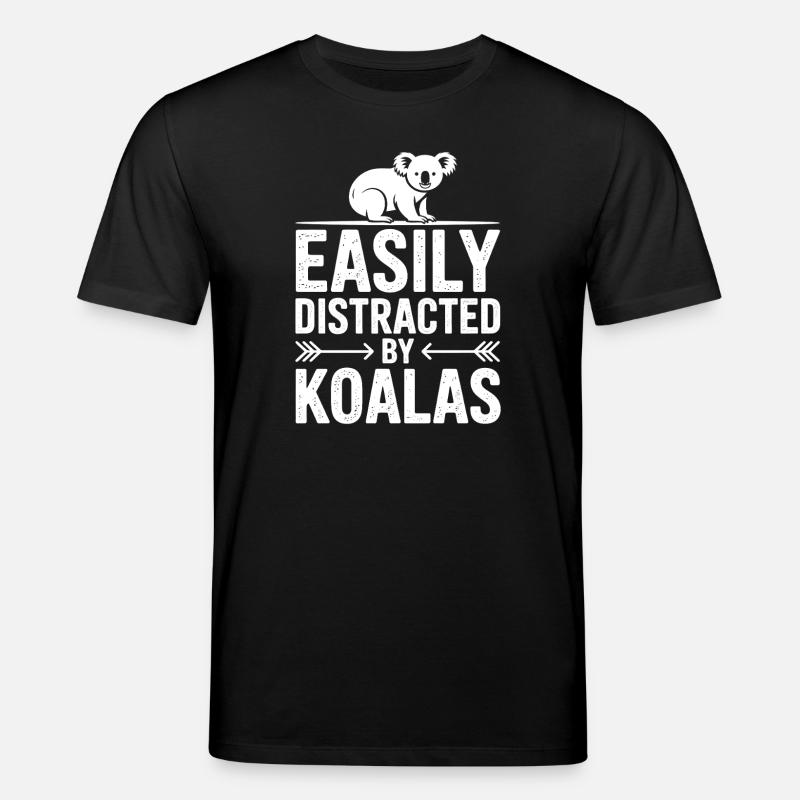 Koala Sprüche Koalas Lustiges Koala Geschenk - Stanley/Stella Unisex Bio-T-Shirt CREATOR  - Schwarz
