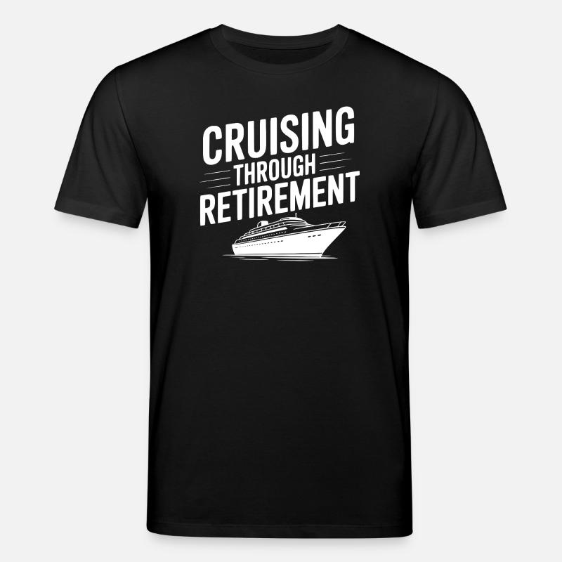 Kreuzfahrt durch den Ruhestand - Stanley/Stella Unisex Bio-T-Shirt CREATOR - Schwarz