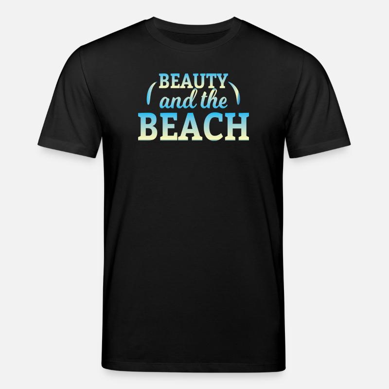 Beauté et plage - T-shirt bio CREATOR Stanley/Stella Unisexe - noir