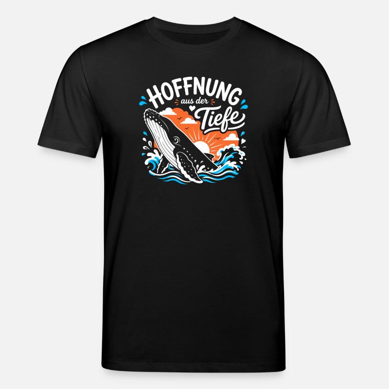 Hoffnung aus der Tiefe - Stanley/Stella Unisex Bio-T-Shirt CREATOR  - Schwarz