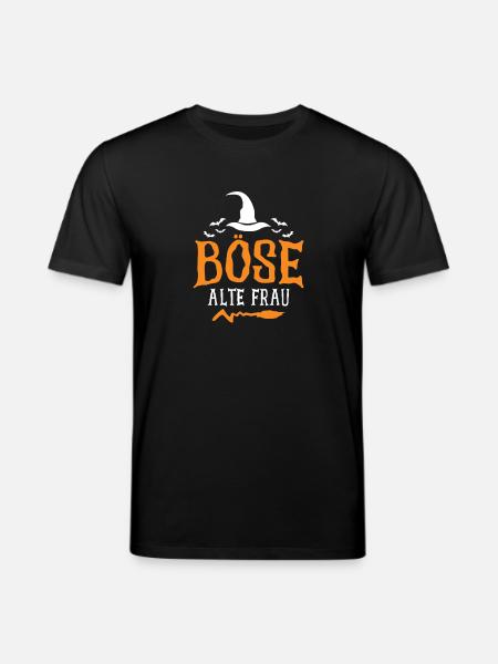 Böse Alte Frau - Stanley/Stella Unisex Bio-T-Shirt CREATOR  - Schwarz