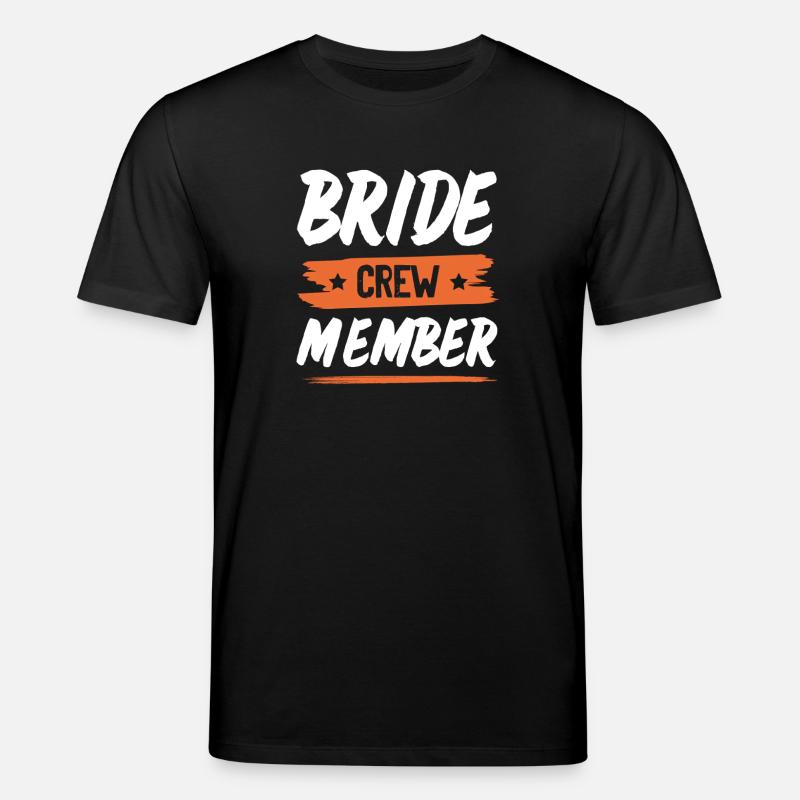 Bride Crew - Stanley/Stella Unisex Bio-T-Shirt CREATOR - Schwarz