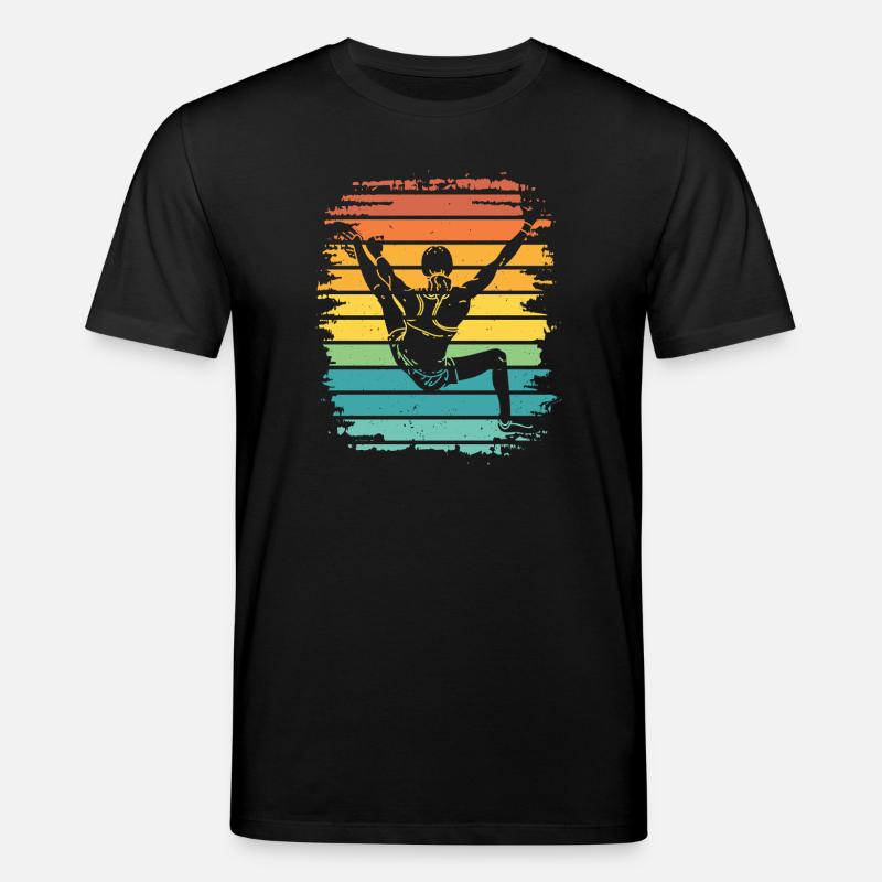 Boulderer Boulder Bouldering - Stanley/Stella CREATOR Unisex Organic T-Shirt - black