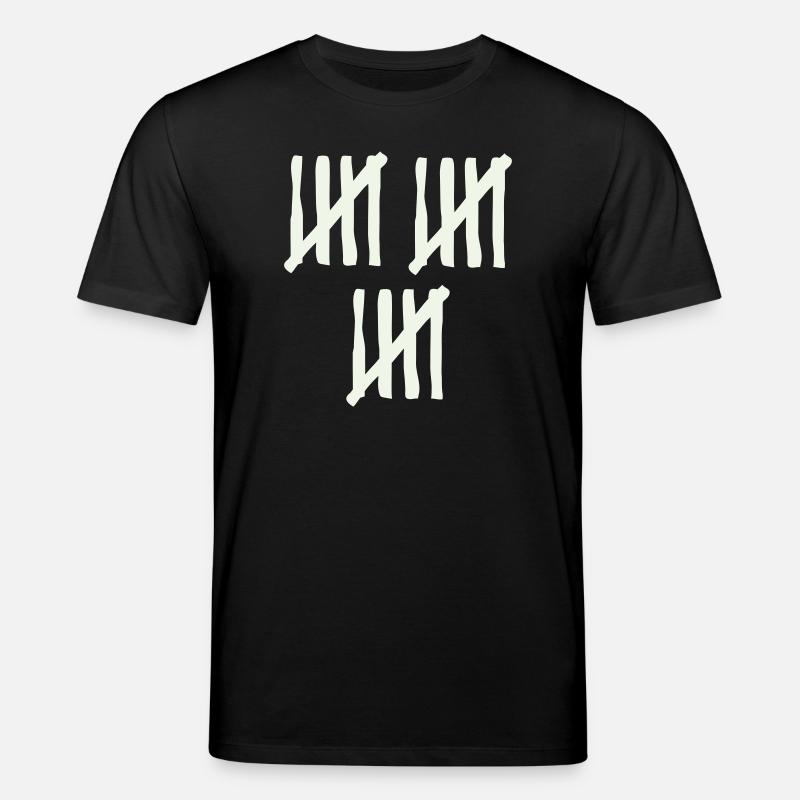 stripes_15 - Stanley/Stella CREATOR Unisex Organic T-Shirt - black