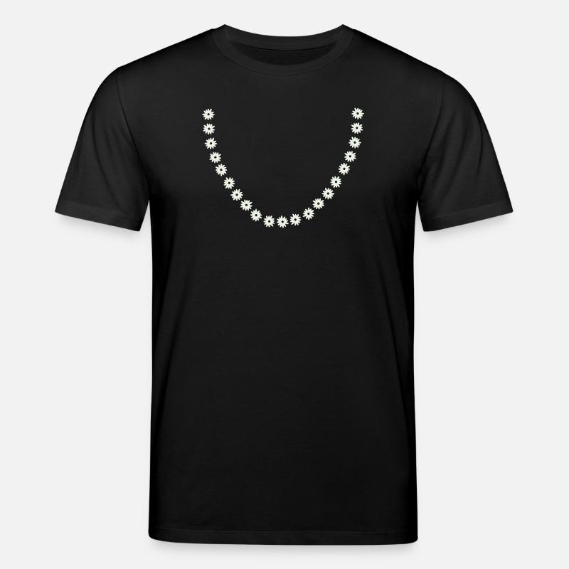 Couronne de fleurs de marguerite - T-shirt bio CREATOR Stanley/Stella Unisexe - noir