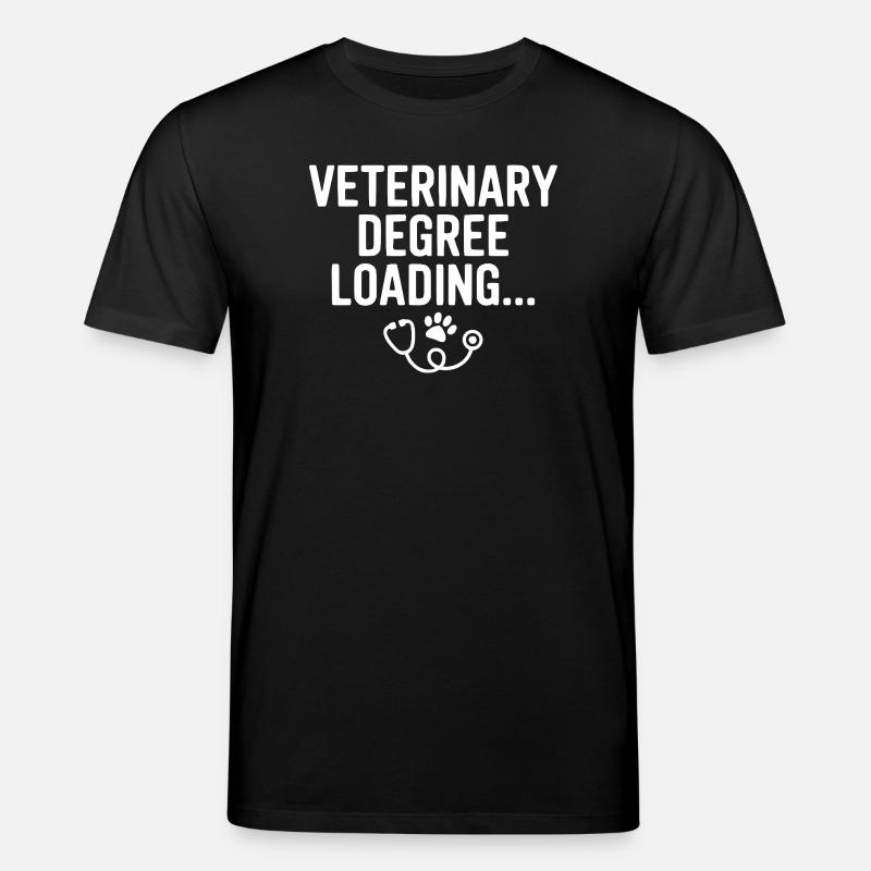 Veterinärabschluss wird geladen... - Stanley/Stella Unisex Bio-T-Shirt CREATOR  - Schwarz