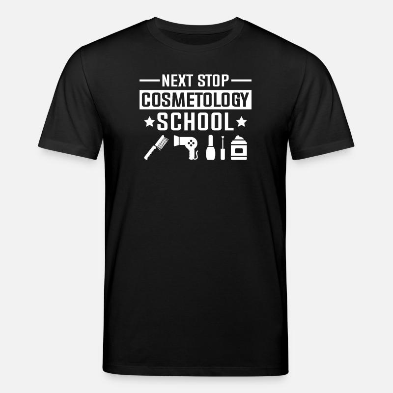 Next stop: Cosmetics school - Stanley/Stella CREATOR Unisex Organic T-Shirt - black