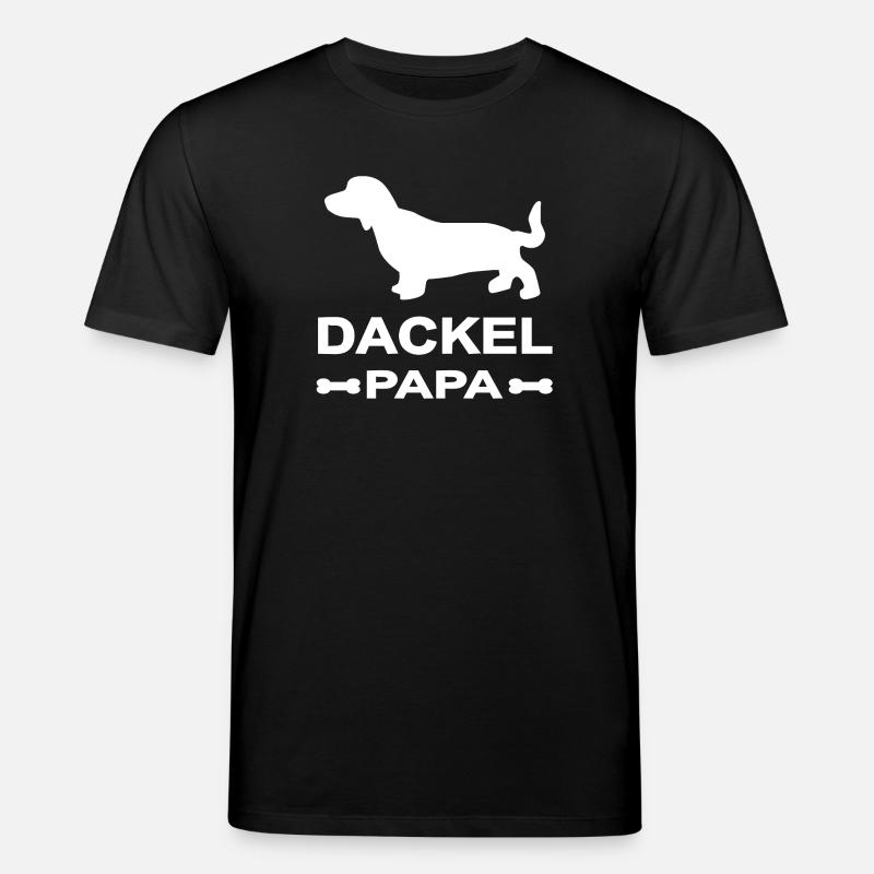 Dackel - Stanley/Stella Unisex Bio-T-Shirt CREATOR  - Schwarz