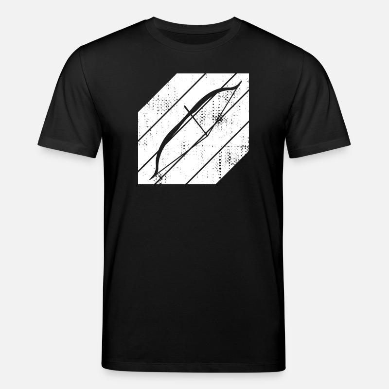 Archery Sketch - Stanley/Stella CREATOR Unisex Organic T-Shirt - black
