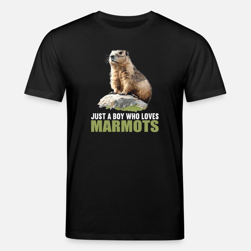 Murmeltiere Murmeltier - Stanley/Stella Unisex Bio-T-Shirt CREATOR  - Schwarz