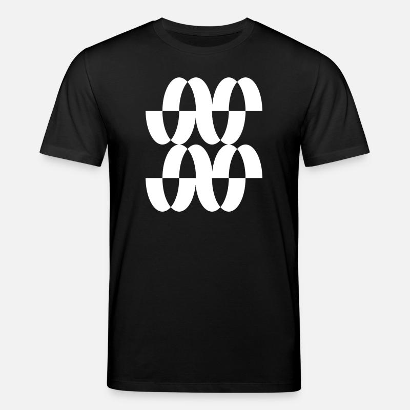 Maillage en anneau entrelacé - T-shirt bio CREATOR Stanley/Stella Unisexe - noir