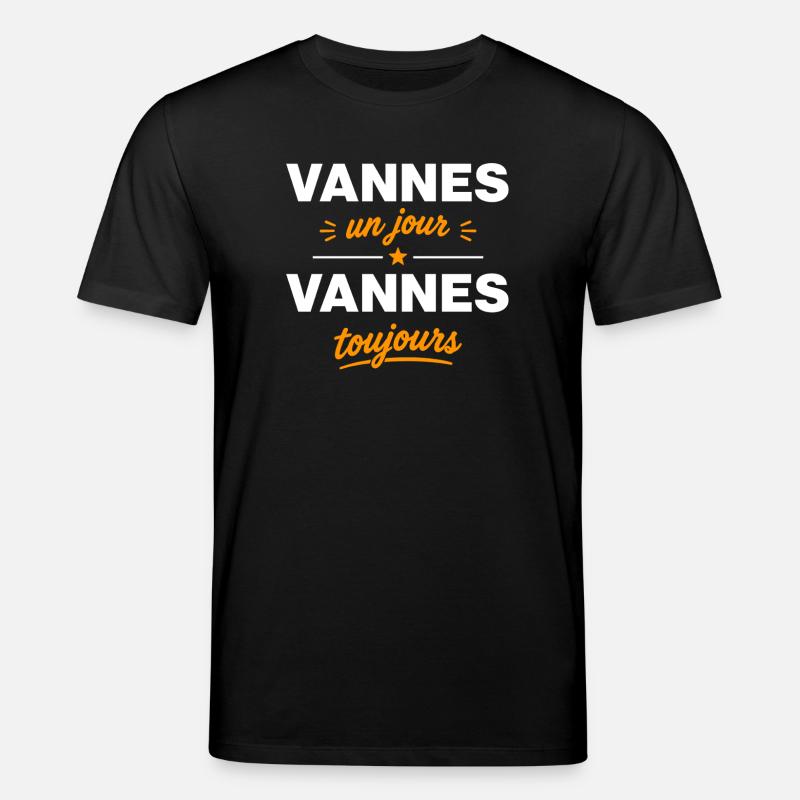 Vannes Jour Toujours - T-shirt bio CREATOR Stanley/Stella Unisexe - noir