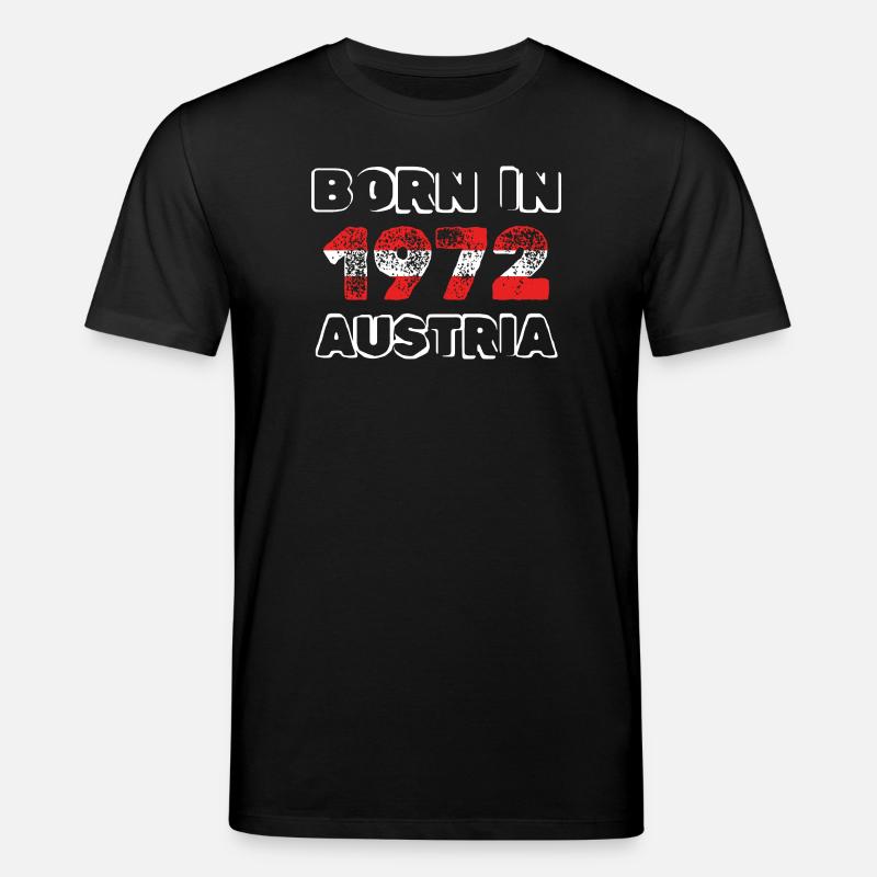 Geboren 1972 - Stanley/Stella Unisex Bio-T-Shirt CREATOR - Schwarz