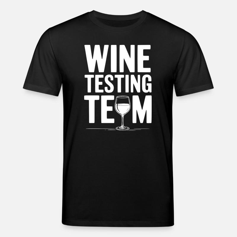 Équipe d’essais de vin - T-shirt bio CREATOR Stanley/Stella Unisexe - noir