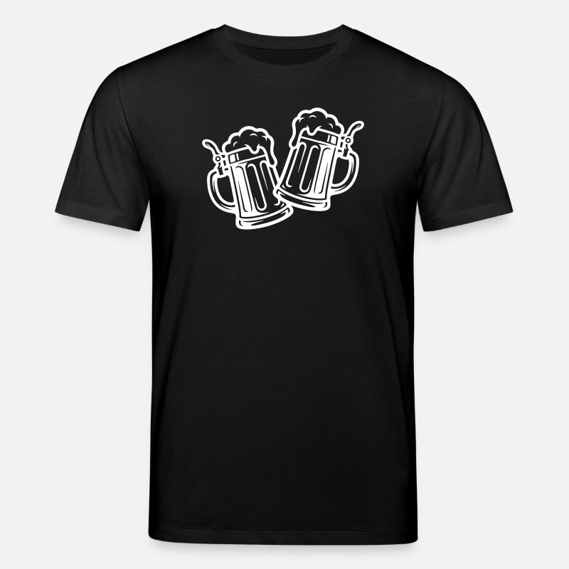 Bier Prost Symbol - Stanley/Stella Unisex Bio-T-Shirt CREATOR  - Schwarz