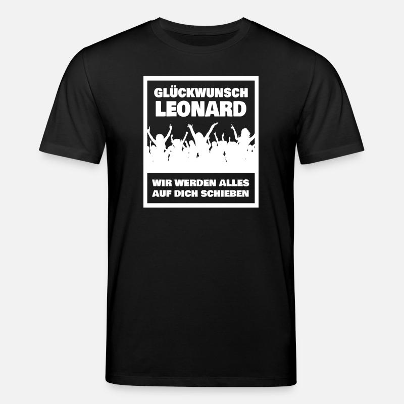 Leonard - Stanley/Stella Unisex Bio-T-Shirt CREATOR  - Schwarz