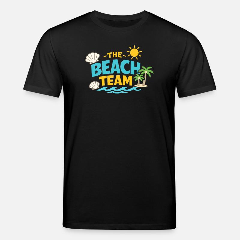 L’équipe de plage - T-shirt bio CREATOR Stanley/Stella Unisexe - noir