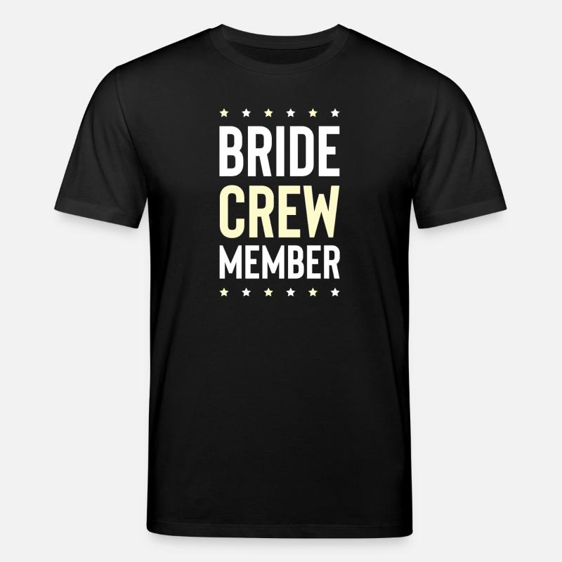 Bride Crew - Stanley/Stella Unisex Bio-T-Shirt CREATOR - Schwarz
