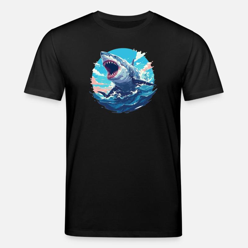 Requins Requin - T-shirt bio CREATOR Stanley/Stella Unisexe - noir