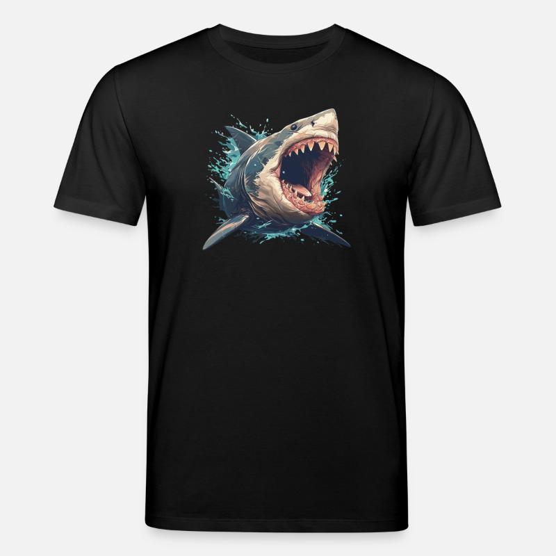 Requins Requin - T-shirt bio CREATOR Stanley/Stella Unisexe - noir